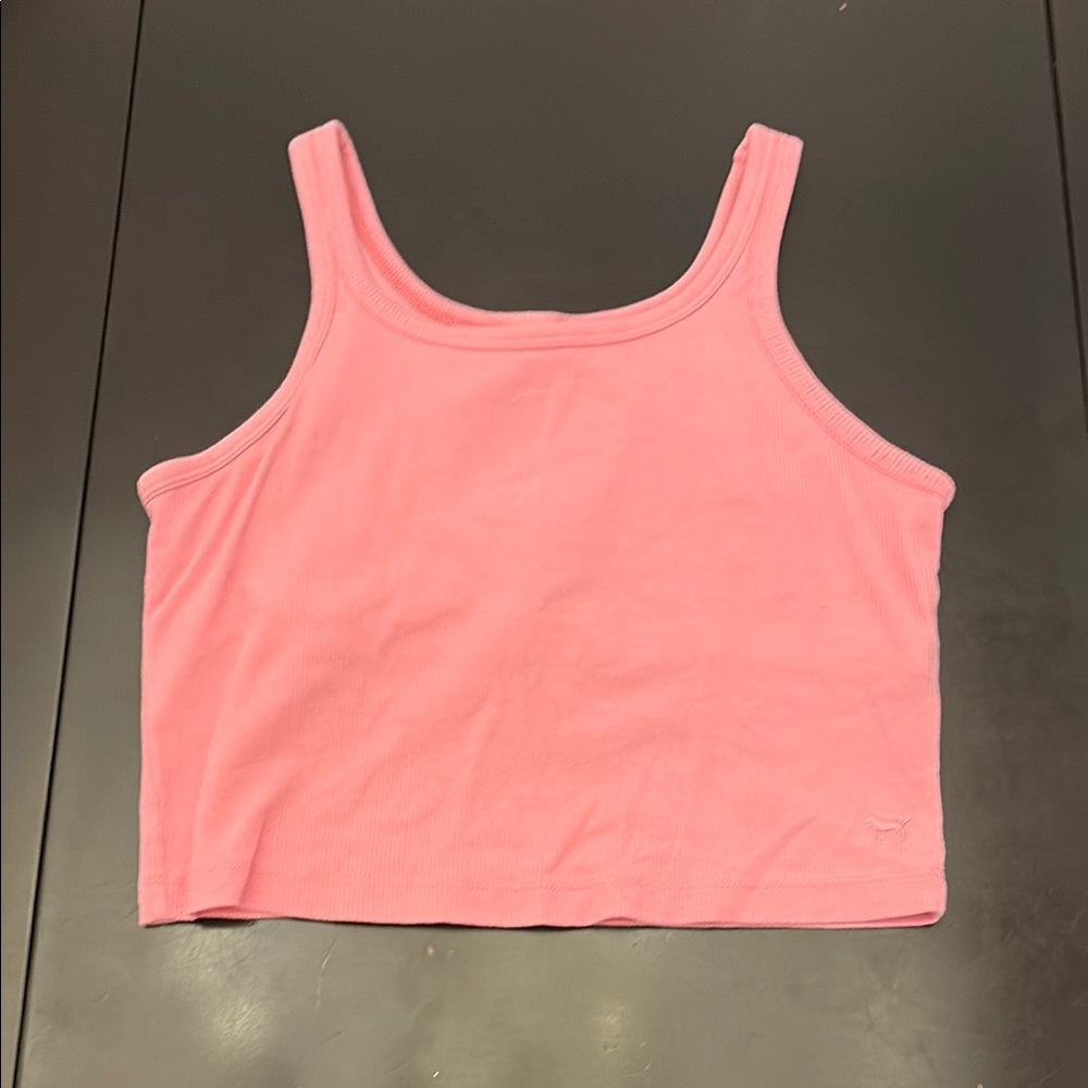 PINK VICTORIAS SECRET women’s tank top MEDIUM